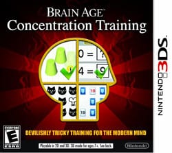 Nintendo 3DS - Brain Age: Concentration Training