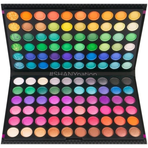 SHANY 120 Colors Eye shadow Palette, Bold and Bright Collection, Vivid