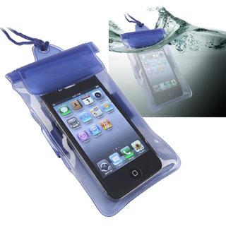 INSTEN Blue Universal with Armband Waterproof Bag for Apple iPhone 5/ 5S