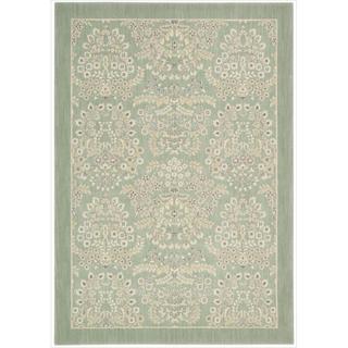 Barclay Butera Hinsdale Celery Area Rug by Nourison (5'3 x 7'5)