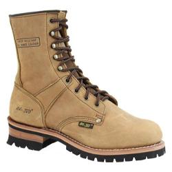 Men's AdTec 1427 Logger Boots 9in Brown