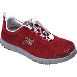 Women's Propet Travel Walker Suede Old Brick