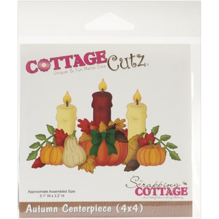 CottageCutz 'Autumn Centerpiece' 4x4-inch Die