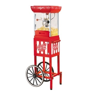 Nostalgia CCP399 48-inch Tall Vintage Collection 2.5 oz. Kettle Popcorn Cart
