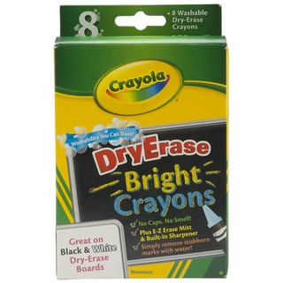 Crayola Bright Dry-erase Crayons (Pack of 8)