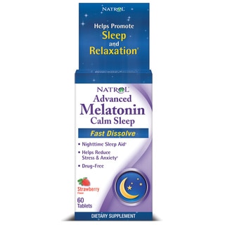 Natrol Advanced Melatonin Calm Sleep Fast Dissolve (60 count)