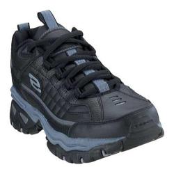 Men's Skechers Energy After Burn Black Leather (BBK)