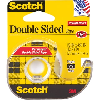 Scotch Permanent Double-sided Tape (.5 x 450)