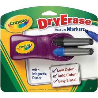 Crayola Dry-Erase Broad Line Markers