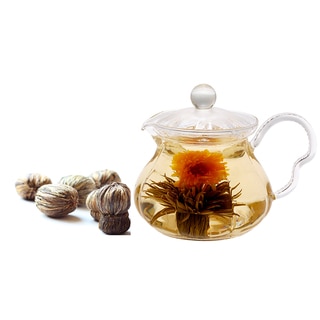 Tea Beyond 3-piece Tea Pot Fairy Blooming Tea Gift Set