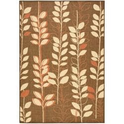Safavieh Indoor/ Outdoor Brown/ Terracotta Rug (2'7 x 5')