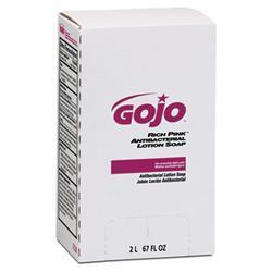 GOJO RICH PINK Antibacterial Lotion Soap Refill-