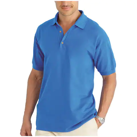 Men's Cotton Short Sleeve Polo Shirt