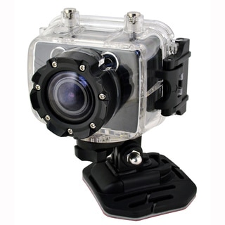 Coleman Bravo Full HD 1080p Action Sports Camera with Removable LCD & 100ft Waterproof Housing