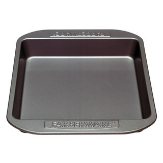 Farberware Nonstick Bakeware 9-inch Grey Square Cake Pan
