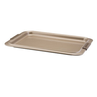 Anolon Advanced Bronze Nonstick Bakeware 10 x 15-inch Cookie Pan with Silicone Grips