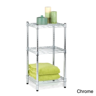 Honey Can Do 3-tier Steel Wire Shelving Tower