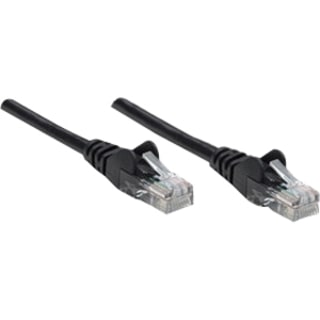 Intellinet Patch Cable, Cat5e, UTP, 3', Black