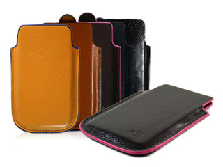 Kroo iPhone 5 Napa Leather Carrying Case
