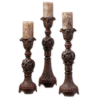 Uttermost Rosina Candle Holders (Set of 3)