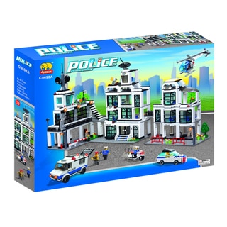 Fun Blocks POLICE Series Set A (1242 pieces)