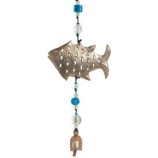 Holy Fish Wind Chime , Handmade in India