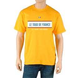 Le Tour de France Men's 'Vintage' Yellow Official T-Shirt