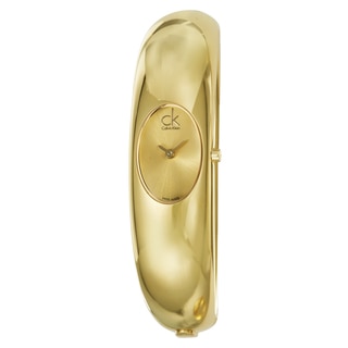 Calvin Klein Women's Goldplated Steel 'Exquisite' Watch