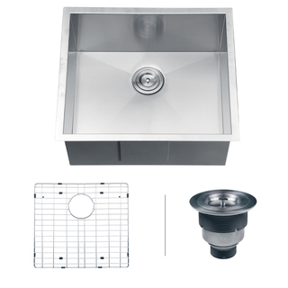 Ruvati RVH7100 Undermount 16 Gauge 23-inch Single Bowl Kitchen Sink