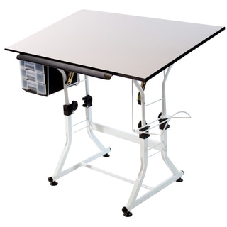 Martin Universal Design White Creative Drafting and Hobby Craft Table