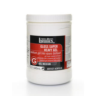 Liquitex Super Heavy Gloss Gel Medium-32 Ounces