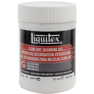 Liquitex Slow-Dri Blending Gel Acrylic Medium-8 Ounces
