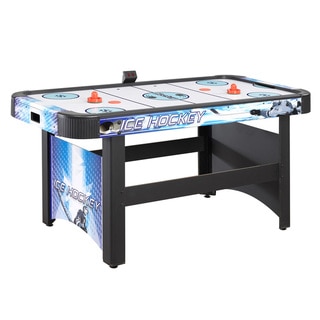 Face-Off 5-Foot Air Hockey Game Table for Family Game Rooms with Electronic Scoring