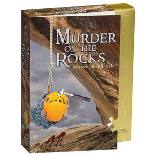Murder on the Rocks Classic Murder Mystery 1000-Piece Jigsaw Puzzle