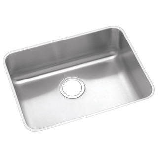 Elkay Gourmet (Lusterstone) Stainless Steel Large Single Bowl Undermount Sink