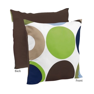 Sweet JoJo Designs Designer Dot Modern Decorative Throw Pillow
