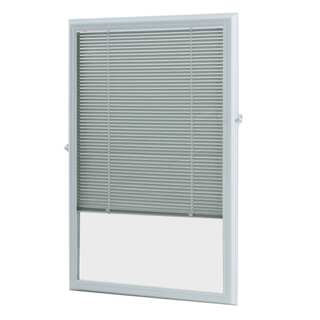 White Enclosed Window Blind (22 x 36)