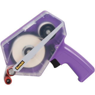Scotch Advanced Tape Glider & Tape-Purple - One Roll Each .5"/.75" X 36yds