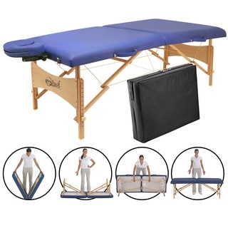 ZenTouch 27-inch Brady Portable Massage Table with Carry Case