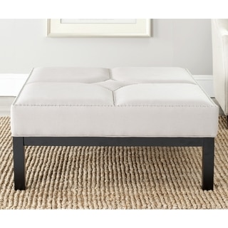 Safavieh Terrence Taupe Cocktail Ottoman