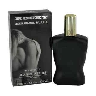 Jeanne Arthes Rocky Man Black Men's 3.3-ounce Eau de Toilette Spray