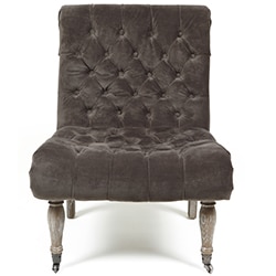 Kosas Home Duchess Warm Grey Accent Chair