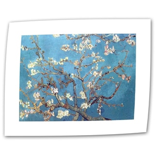 Vincent van Gogh 'Almond Blossom' Flat Canvas