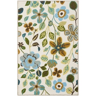 Safavieh Four Seasons Stain-Resistant Hand-Hooked Ivory Accent Rug (2'6" x 4')