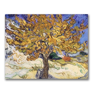 Vincent Van Gogh 'Mulberry Tree, 1889' Canvas Art