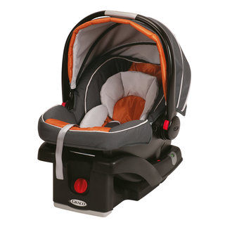 Graco SnugRide 35 Click Connect Infant Car Seat in Tangerine