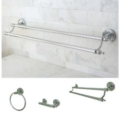 Chrome 3-piece Bathroom Accessory Set