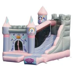 KidWise Princess Enchanted Castle with Slide Bounce House