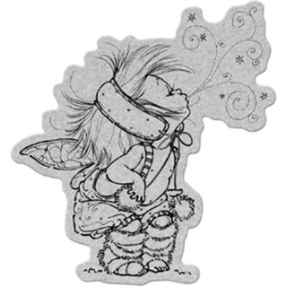 Penny Black Fairy Stardust Cling Rubber Stamp (4" x 6")