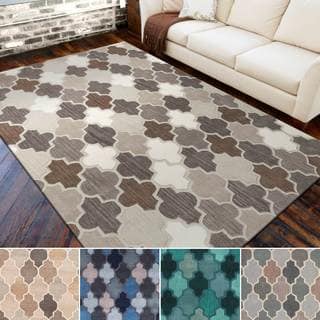 Hand-tufted Moroccan Wool Area Rug (8' x 11')
